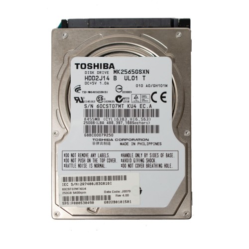 Toshiba MK2565GSXN 2.5" HDD2J14 250GB Dysk HDD