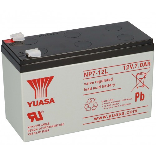 Akumulator AGM YUASA NP7-12L 12V 7AH