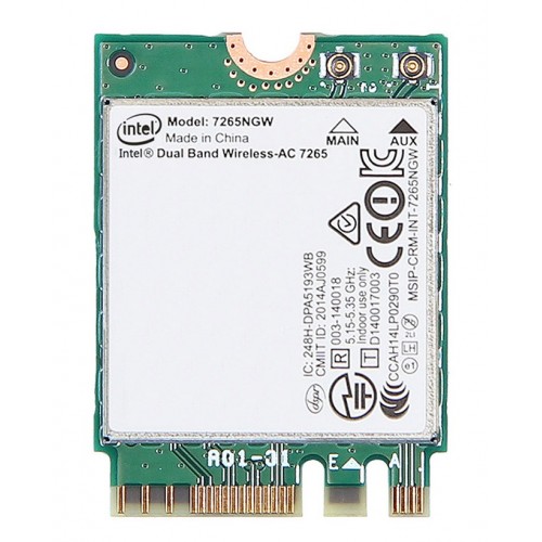 Intel Dual Band Wireless-AC 7265NGW 860883-001