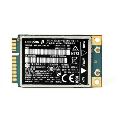 Ericsson F3607GW 574249-001 3G WCDMA HSDPA WWAN