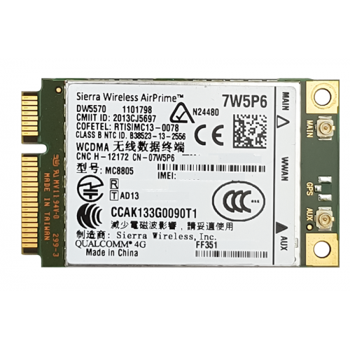 Modem DW5570 07W5P6 Dell Latitude E7240 E7440