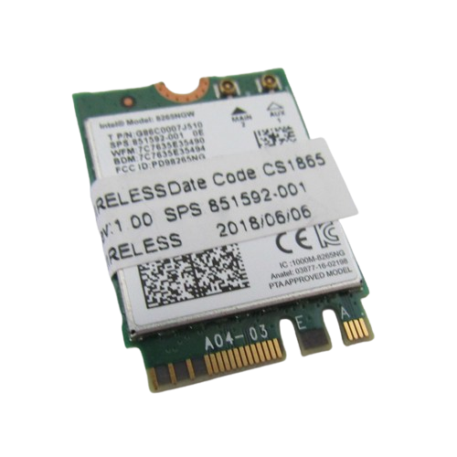 Intel Wireless-AC 8265NGW HP 851592-001