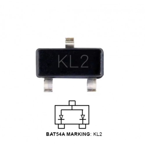 BAT54 KL2 BAT54KL2 Schottky Diodes 30V 200mA SOT-23