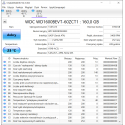 WDC WD1600BEVT-60ZCT1 160GB Dysk HDD 2.5 228 godzin